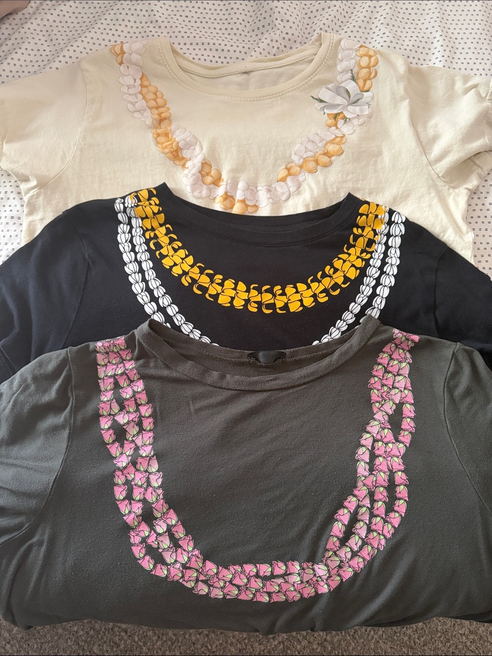 Lei T-Shirt Bundle (Hae Hawaii, Demello Designs, Jeans Warehouse)